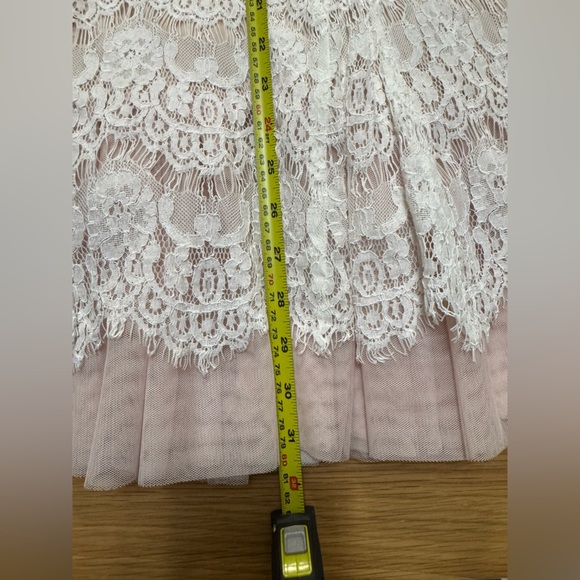 Betsy & Adam Lace Fit & Flare Dress - Size 2 - Picture 11 of 13